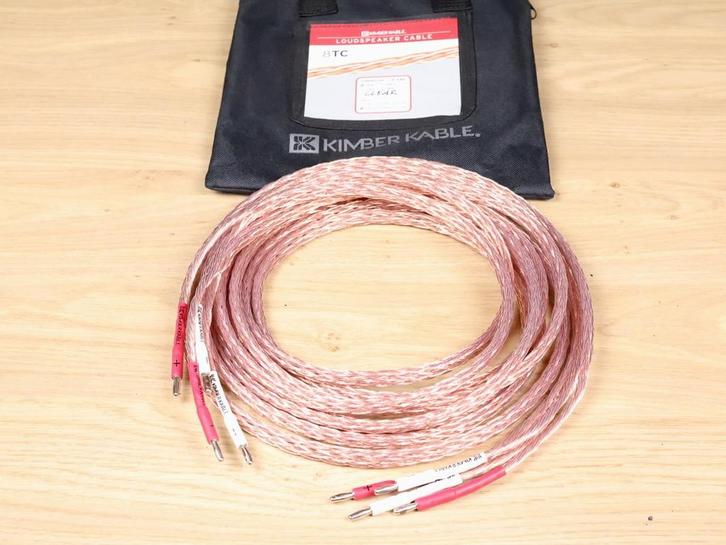 Kimber Kable 8TC All Clear audio speaker cables 3,0 metre, Audio, Tv en Foto, Audiokabels en Televisiekabels, Overige kabels, Gebruikt