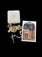 Paus Benedictus XVI - Privé-audiëntie rozenkrans - zilveren