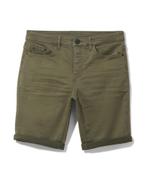 HEMA Heren short jogdenim legergroen van €30 voor €9 sale, Kleding | Heren, Overige Herenkleding, Verzenden, Nieuw