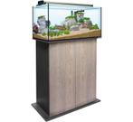 Aquatank 82x40x40cm aquarium + meubel silver oak, Nieuw, Ophalen of Verzenden