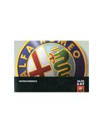2006 ALFA ROMEO 147 INSTRUCTIEBOEKJE NEDERLANDS, Auto diversen, Handleidingen en Instructieboekjes