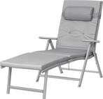 Inklapbare ligstoel - loungestoel - tuinstoel - 6 cm, Tuin en Terras, Tuinsets en Loungesets, Verzenden, Nieuw