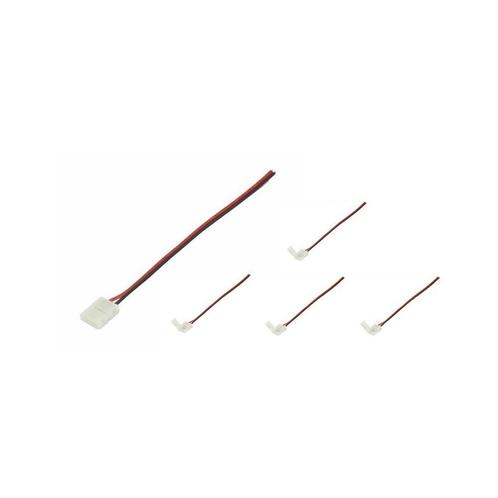 10 mm 2-pins connectorkabel draad voor Ledstrip IP20 (5 s..., Huis en Inrichting, Lampen | Overige, Nieuw, Verzenden