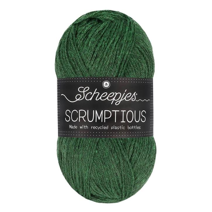 Scheepjes Scrumptious - 303 Green Velvet Cake, Hobby en Vrije tijd, Breien en Haken, Breien of Haken, Nieuw, Wol of Garen, Ophalen of Verzenden