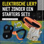 LIER / WINCH starters set tas compleet voor het avontuur!!, Verzenden