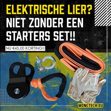 LIER / WINCH starters set tas compleet voor het avontuur!! beschikbaar voor biedingen