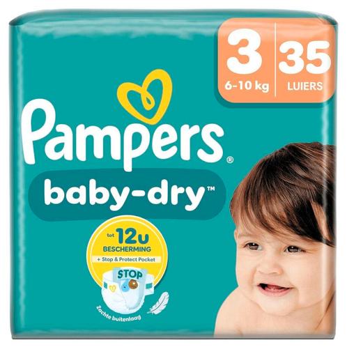 Pampers Baby-Dry Maat 3 Luiers, Kinderen en Baby's, Overige Kinderen en Baby's, Nieuw, Verzenden