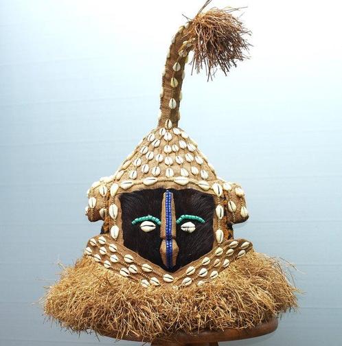 Koninklijk Kuba-masker - masker Ngeende - Shoowa-Kuba - DR, Antiek en Kunst, Kunst | Niet-Westerse kunst