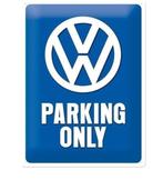 VW parking only reclamebord, Ophalen of Verzenden, Nieuw