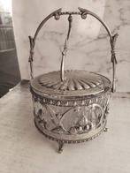 Pot - potje Parmezaanse kaas - .800 zilver, Antiek en Kunst