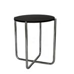 Gispen Today 413 bijzettafel chrome frame, Ophalen of Verzenden, Nieuw, Rond, Hout