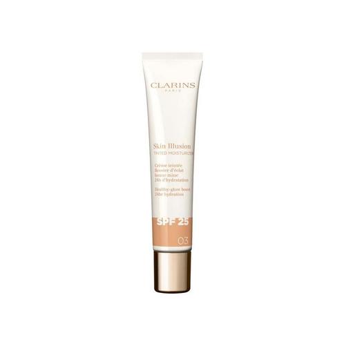 Clarins Skin Illusion Tinted Moisturizer SPF 25 03, Sieraden, Tassen en Uiterlijk, Uiterlijk | Cosmetica en Make-up, Verzenden