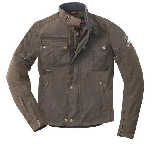 Merlin Barton II Olijfgroen Wax Motorjas, Motoren, Kleding | Motorkleding, Heren, Nieuw met kaartje, Jas | textiel, Verzenden