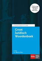 Groot Juridisch Woordenboek. Editie 2018 Stude 9789012402187, Boeken, Zo goed als nieuw