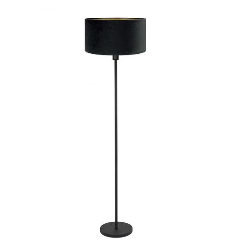 Highlight vloerlamp Zwart E27 148 cm Incl. Ø45cm Zwarte, Huis en Inrichting, Lampen | Vloerlampen, Metaal, Ophalen of Verzenden