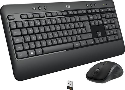 Logitech MK540 Advanced - Draadloze Toetsenbord en Muis -, Computers en Software, Toetsenborden, Verzenden