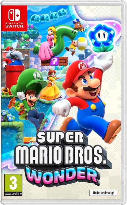 Super Mario Bros. Wonder, Spelcomputers en Games, Games | Overige, Verzenden