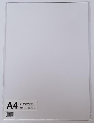 Aigostar A4 fotopapier glanzend 180 gram 20 vel beschikbaar voor biedingen