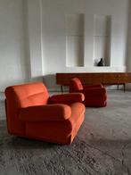 Cor - Jo Otterpohl - Fauteuil (2) - schelp - Hout, Textiel
