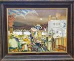Georges VanHove Evohnav (1939) - In de zon op een druk, Antiek en Kunst