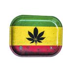 Rolling Tray - Rasta Leaf     Small, Verzamelen, Ophalen of Verzenden, Nieuw