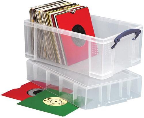 Really Useful Box 9 liter (voor 125 vinylsingles) - per...., Cd's en Dvd's, Vinyl Singles