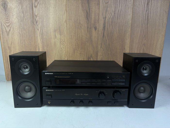 Pioneer - A-119 Amplifier - F-447L Tuner - S-HM30 Speakers, Audio, Tv en Foto, Radio's