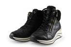 Remonte Veterboots in maat 37 Zwart | 10% korting, Kleding | Dames, Verzenden, Zwart, Overige typen, Remonte