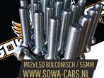 Wielbouten M12x1,50 Bolonisch 55mm ( M12 x 1,50 ), Ophalen of Verzenden