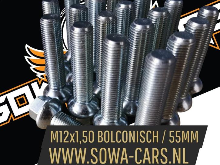Wielbouten M12x1,50 Bolonisch 55mm ( M12 x 1,50 ), Auto diversen, Tuning en Styling, Ophalen of Verzenden