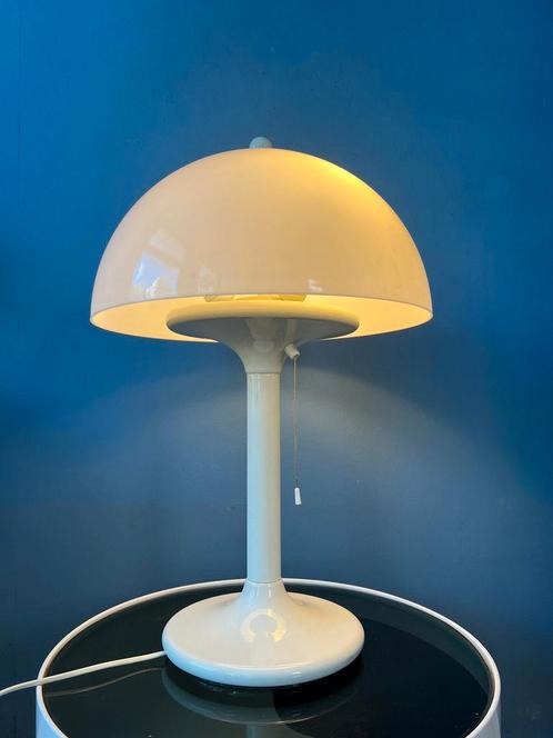 Dijkstra White Space Age Mushroom Table Lamp, Huis en Inrichting, Lampen | Tafellampen, Ophalen of Verzenden