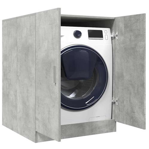 vidaXL Wasmachinekast 70,5x71,5x91,5 cm betongrijs, Witgoed en Apparatuur, Wasmachines, Nieuw, Verzenden