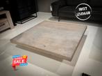 ***SALE*** Salontafel HUGE Eiken, Huis en Inrichting, Tafels | Salontafels, Verzenden, Nieuw