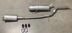 Complete uitlaat Einddemper + Middendemper Peugeot 206 1.6, Verzenden, Nieuw