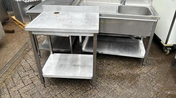 RVS werktafel 80x60x90 beschikbaar voor biedingen