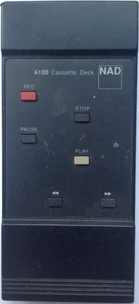 Afstandsbediening NAD 6100 Cassette Deck, Audio, Tv en Foto, Afstandsbedieningen, Origineel, Nieuw, Ophalen of Verzenden