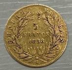 Frankrijk. Napoléon III. 5 Francs 1858-A, Paris