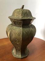 Plengoffer vaas - oliepotje - Messing - Fles voor olie