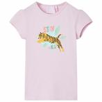 vidaXL Kindershirt 140 lila, Verzenden, Nieuw