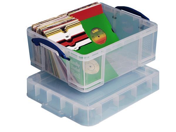 Really Useful Box 18 liter (voor 250 vinylsingles) - per..., Cd's en Dvd's, Vinyl Singles