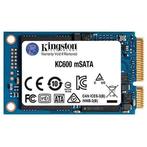 Kingston 512GB SSD KC600 SATA3 mSATA, Verzenden, Zo goed als nieuw