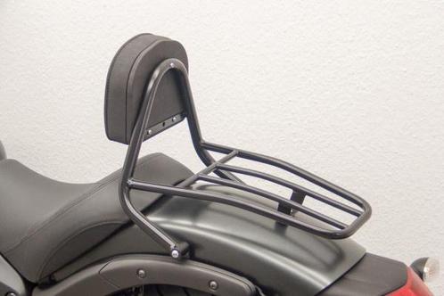 Fehling Driver Sissy Bar met rugleuning en bagagerek, zwart,, Motoren, Onderdelen | Kawasaki, Nieuw, Verzenden