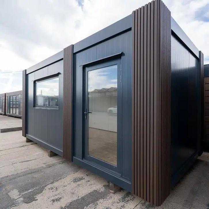 Wooncontainer luxe kantoorunit 6x3 – op=op, Zakelijke goederen, Machines en Bouw | Keten en Containers