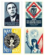 Shepard Fairey (OBEY) (1970) - OBEY Political Poster Set