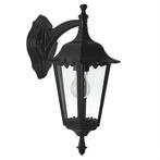Ancona Muurlamp hang Zwart met 3W Bewegingssensor LED, Verzenden, Nieuw
