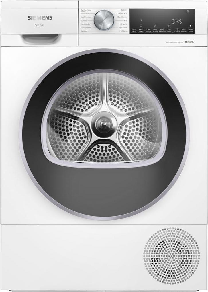 Siemens WQ45G1D0NL droger - iQ500 Warmtepompdroger 9 kg, Witgoed en Apparatuur, Wasdrogers, Nieuw, Voorlader, Energieklasse A of zuiniger