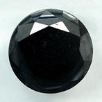 Diamant - 2.43 ct - Briljant - Black - N/A, Sieraden, Tassen en Uiterlijk, Edelstenen, Nieuw