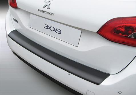 Achterbumper Beschermer | Peugeot 308 SW 2014- | ABS Kunstst, Auto-onderdelen, Carrosserie en Plaatwerk, Nieuw, Peugeot, Verzenden