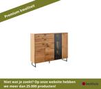 MCA Arezzo highboard materiaal op houtbasis/antraciet, Huis en Inrichting, Kasten | Dressoirs, Ophalen of Verzenden, Nieuw, Overige materialen