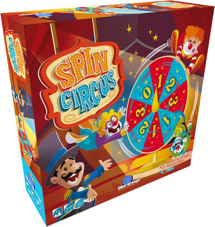 Spin Circus | Blue Orange Gaming - Gezelschapsspellen, Hobby en Vrije tijd, Gezelschapsspellen | Bordspellen, Nieuw, Verzenden